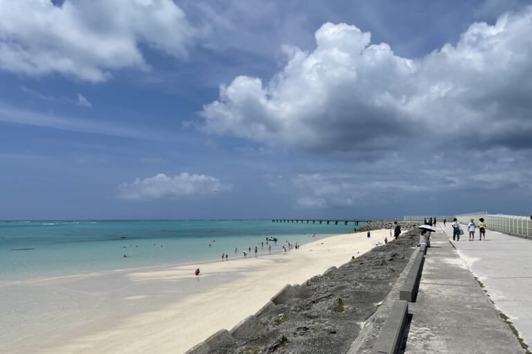 Okinawa turkuaz denizi