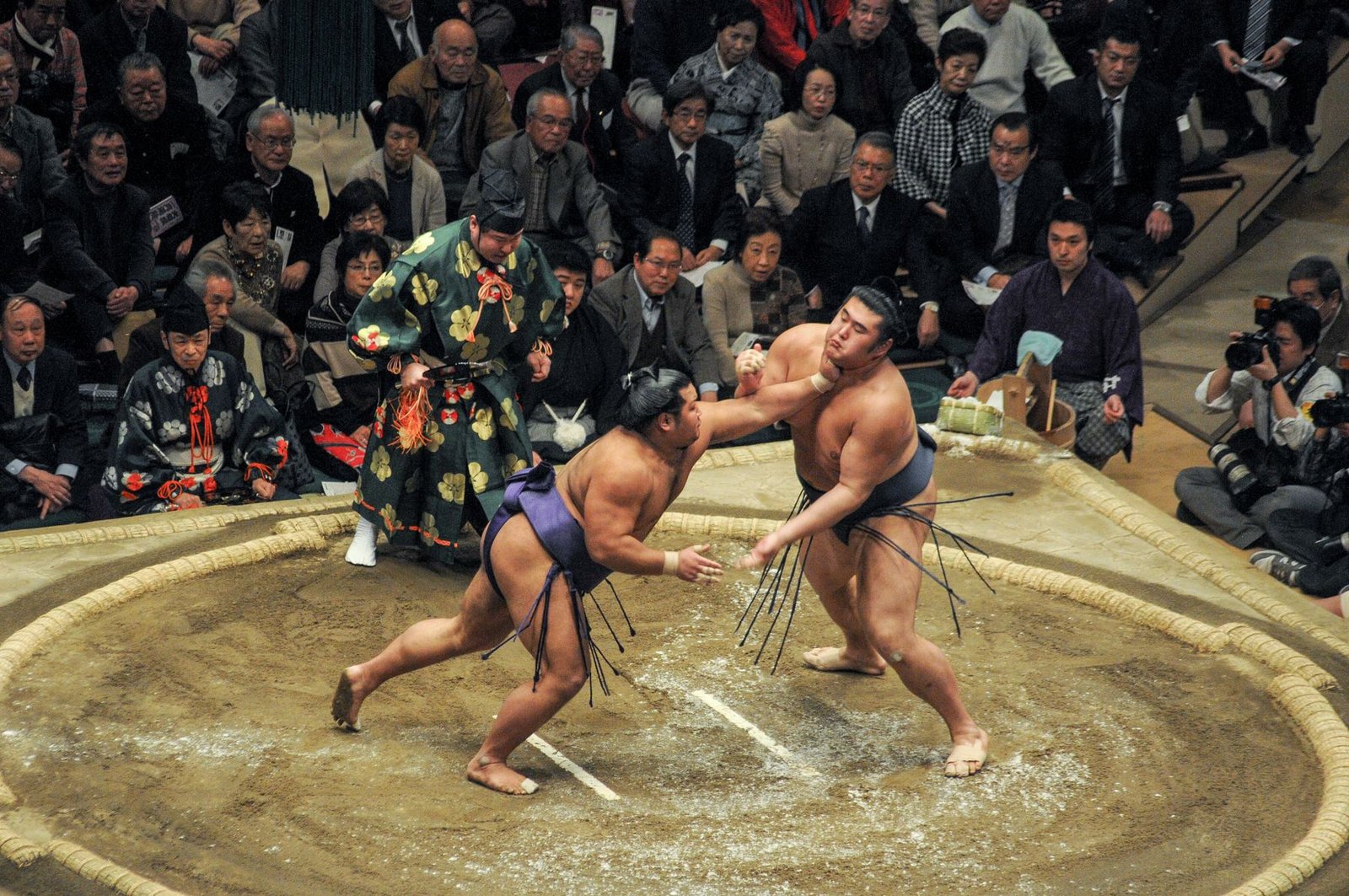 Japonya'da spor: geleneksel sumo müsabakası