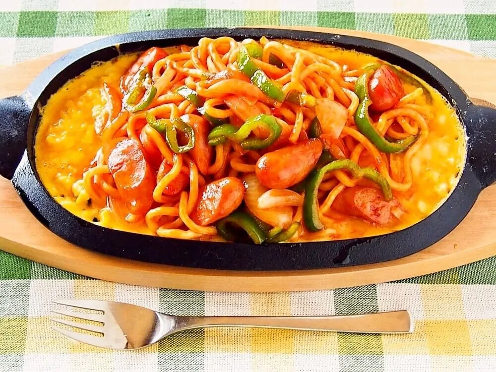 Sıcak sahanda teppan Italian