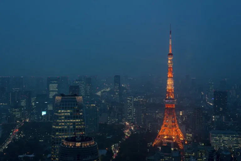 Tokyo Tower & Zojo-ji Akşamı