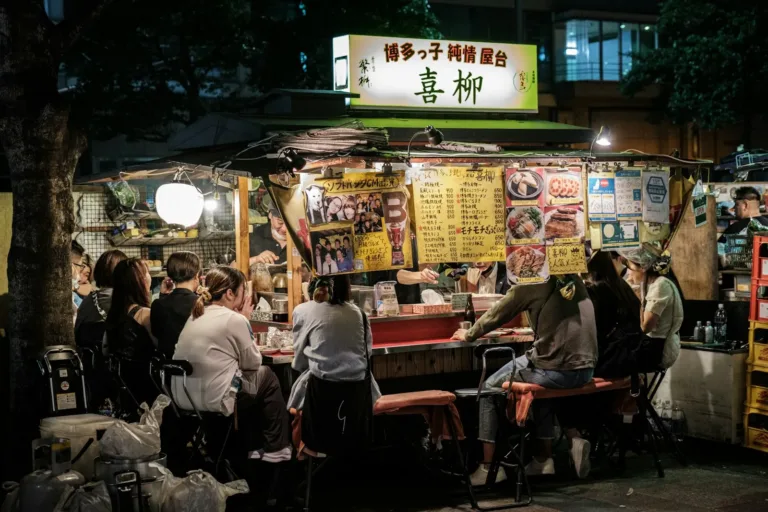 Nakasu Yatai Sokak Tezgahları